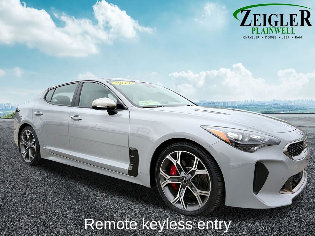 2019 Kia Stinger GT2 Red Interior Color Package