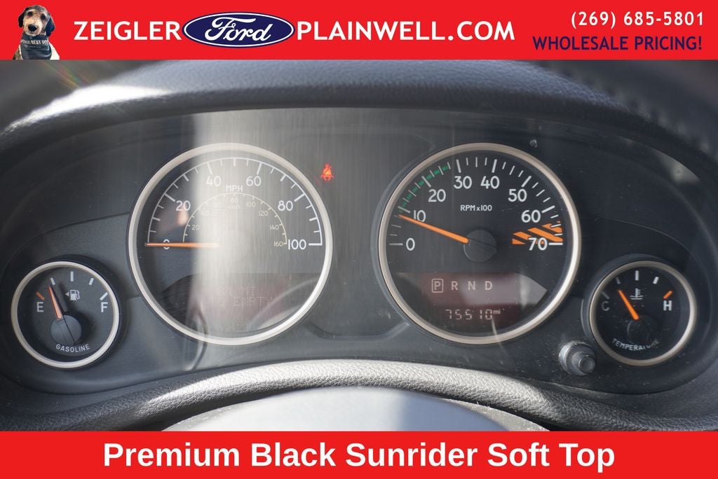 2016 Jeep Wrangler Unlimited Sahara 75TH ANNIVERSARY HEATED LEATHER HARD TOP V6 TOW