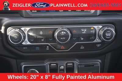 2022 Jeep Wrangler Unlimited Sahara 4xe Cold Weather Pkg 3 Piece Hard Top