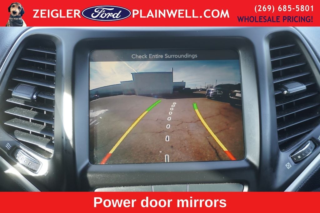 2016 Jeep Cherokee Limited 4x4 Navigation Leather V6