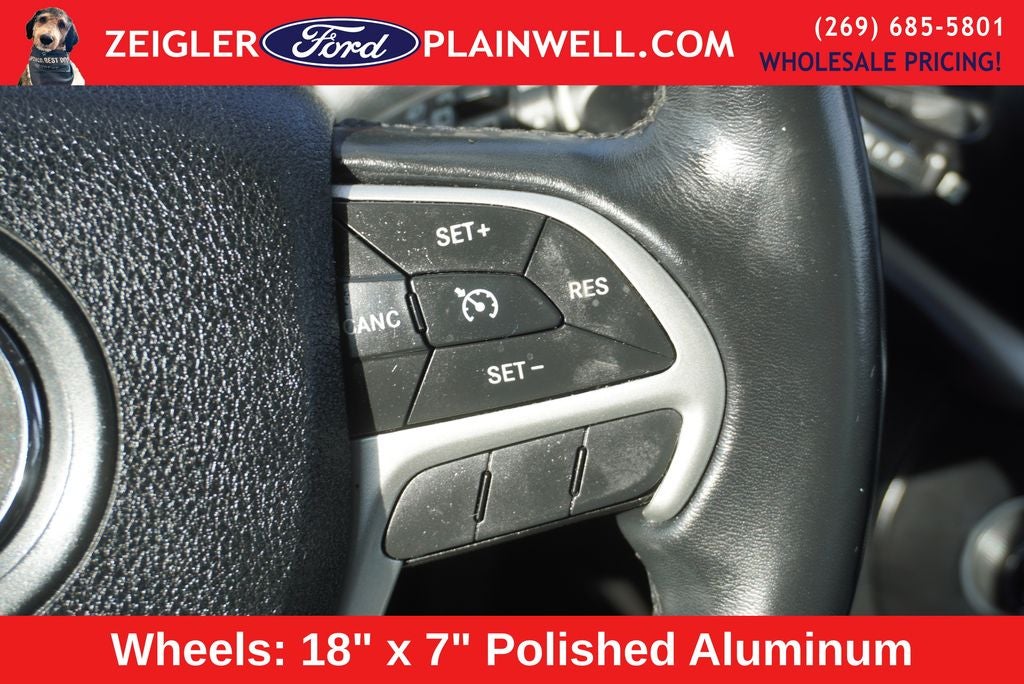 2016 Jeep Cherokee Limited 4x4 Navigation Leather V6