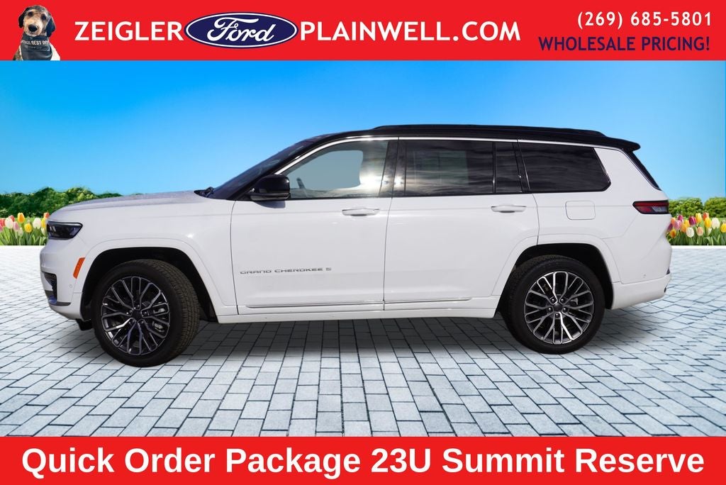 2025 Jeep Grand Cherokee L Summit RESERVE PRO TECH IV PKG NIGHT VISION MOONROOF HU D