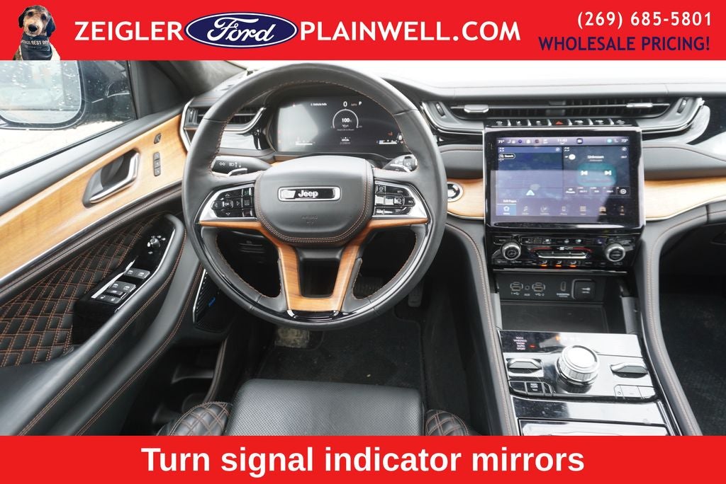 2024 Jeep Grand Cherokee L Summit RESERVE PKG L PANORAMIC ROOF HEATED COOLED LEATHER