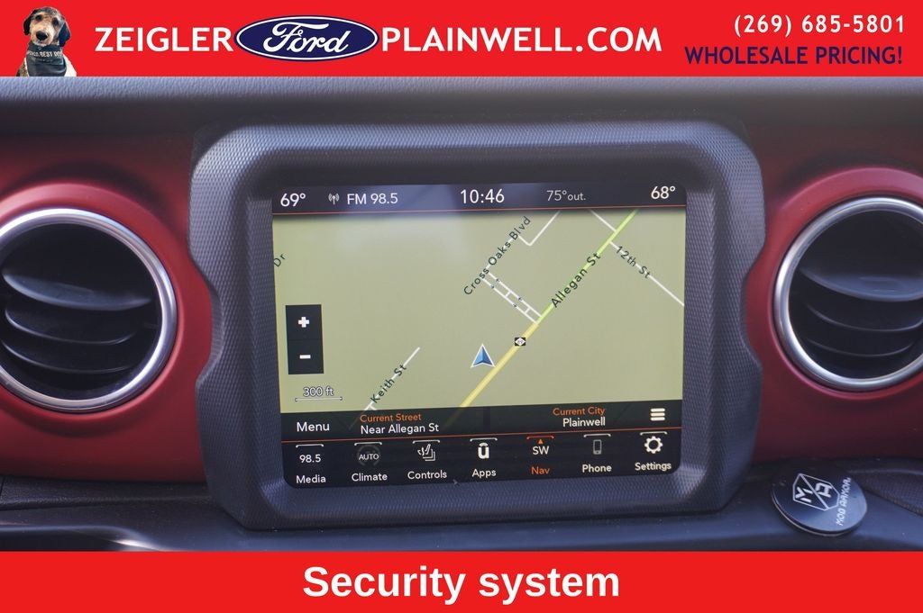 2020 Jeep Gladiator Rubicon V6 Navigation w/8.4" Display Keyless Entry Safety