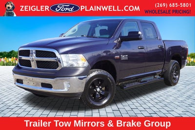 2014 RAM 1500 Tradesman CREW CAB 4x4 HEMI 5.7L V8 REAR CAMERA TRAILER TOW