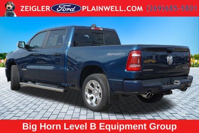 2023 RAM 1500 Big Horn/Lone Star SPORT PKG CREW CAB 4X4 HEMI 20" CHROMES
