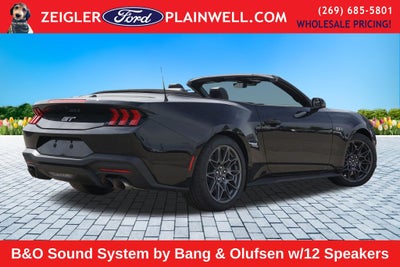 2025 Ford Mustang GT Premium CONVERTIBLE GT PERFORMANCE ACTIVE EXAUST MAGNARIDE
