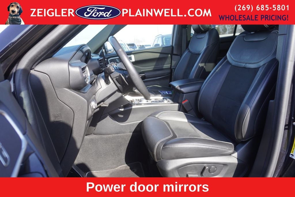 2022 Ford Explorer ST Panoramic Roof Street Pkg Heated Leather Rear Came