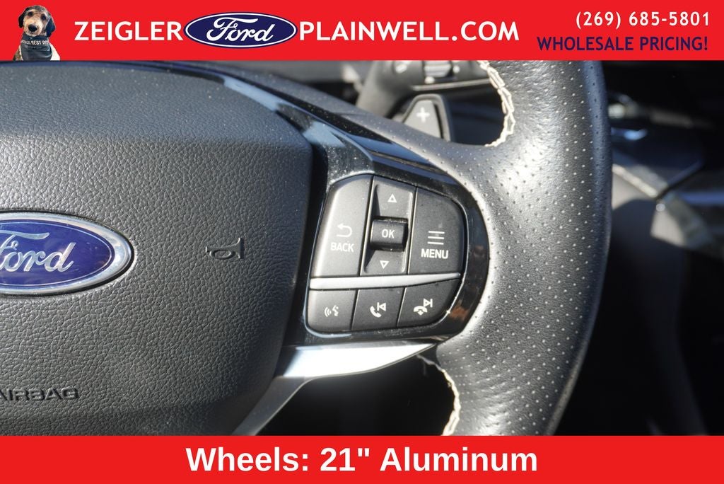 2022 Ford Explorer ST Panoramic Roof Street Pkg Heated Leather Rear Came