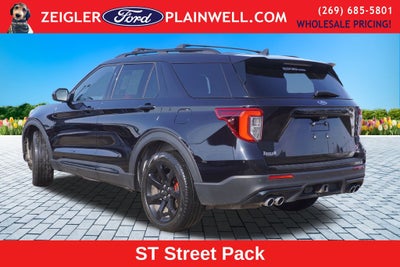 2022 Ford Explorer ST Panoramic Roof Street Pkg Heated Leather Rear Came
