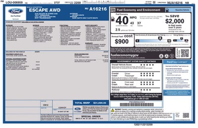 2022 Ford Escape Hybrid SE