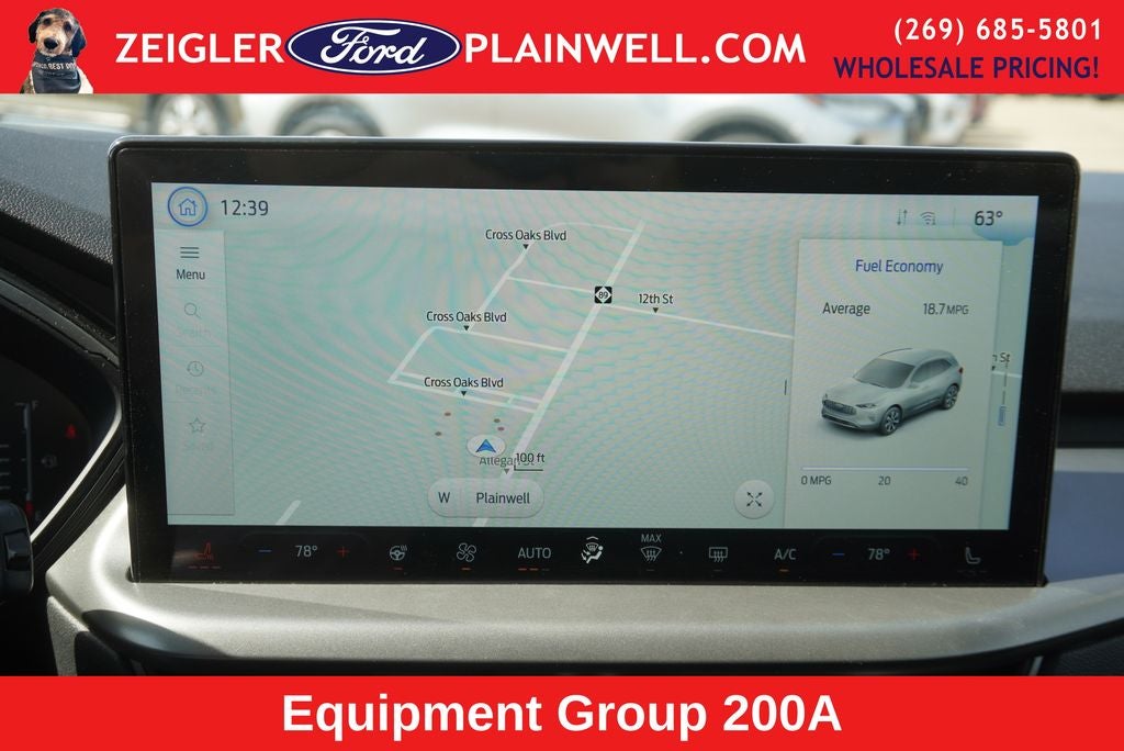 2024 Ford Escape Active AWD CO PILOT 360 NAV READY HEATED SEATS & STEERING