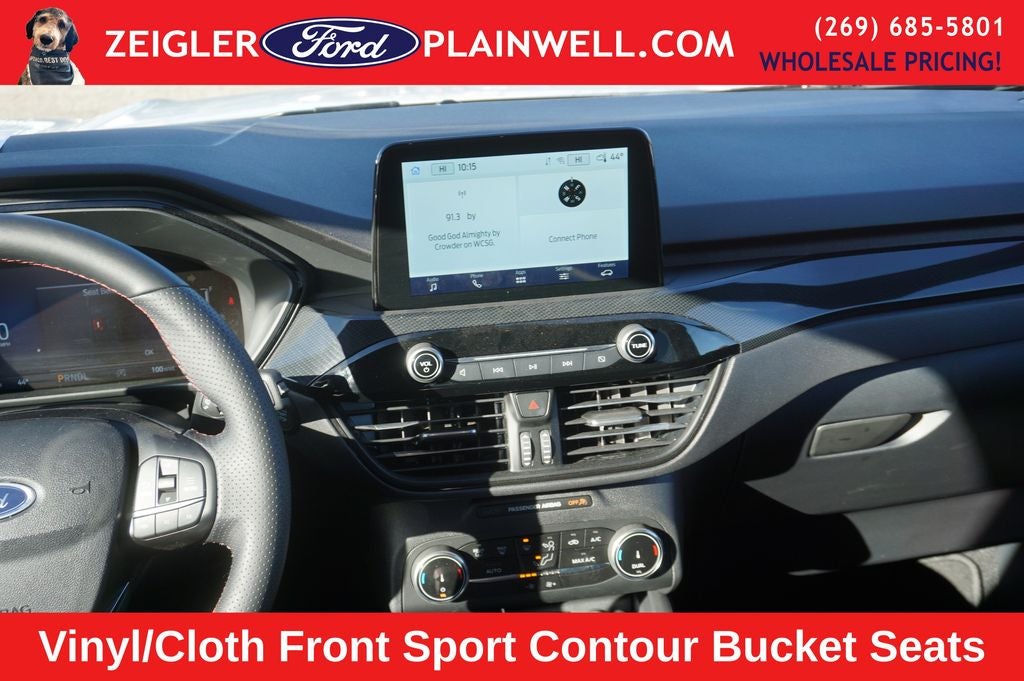 2025 Ford Escape ST-Line AWD ST Line Seats BLis Traffic Alert