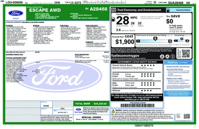2025 Ford Escape ST-Line AWD Rear Camera Power Seat