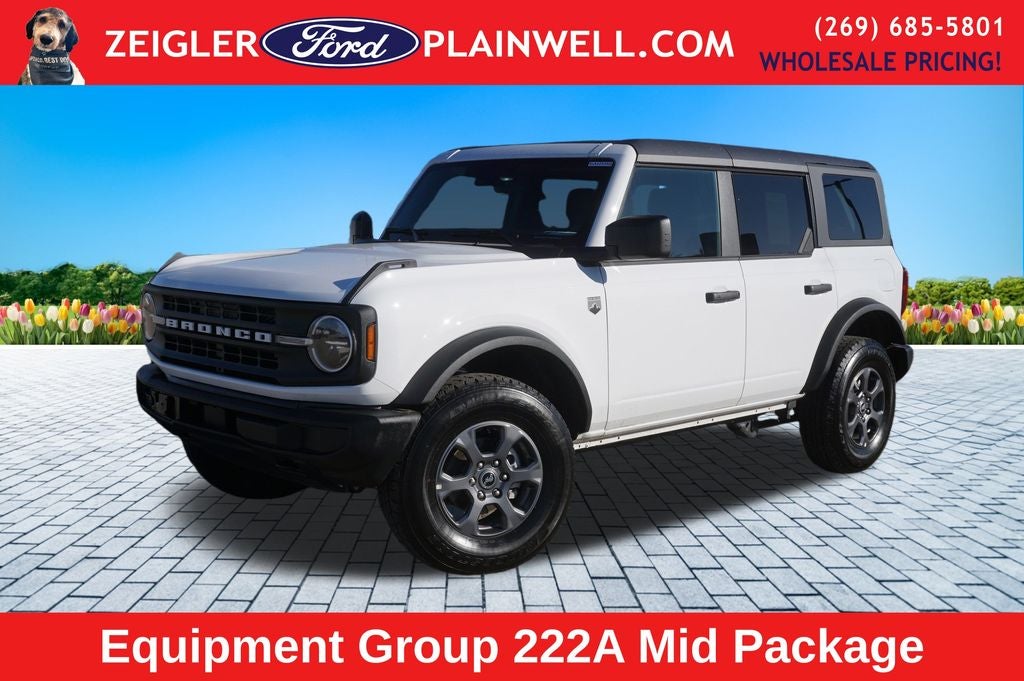 2025 Ford Bronco Big Bend 2.3 Ecoboost 4x4 MID PKG Hard Top Rear Camera Sync