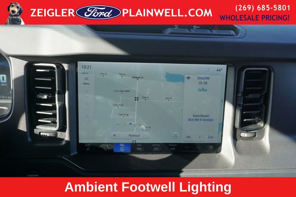 2025 Ford Bronco Big Bend 2.3 Ecoboost 4x4 MID PKG Hard Top Rear Camera Sync