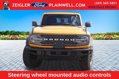 2022 Ford Bronco Badlands ADVANCED SASQUATCH MID HIG & LUX PKG LEATHER NAV