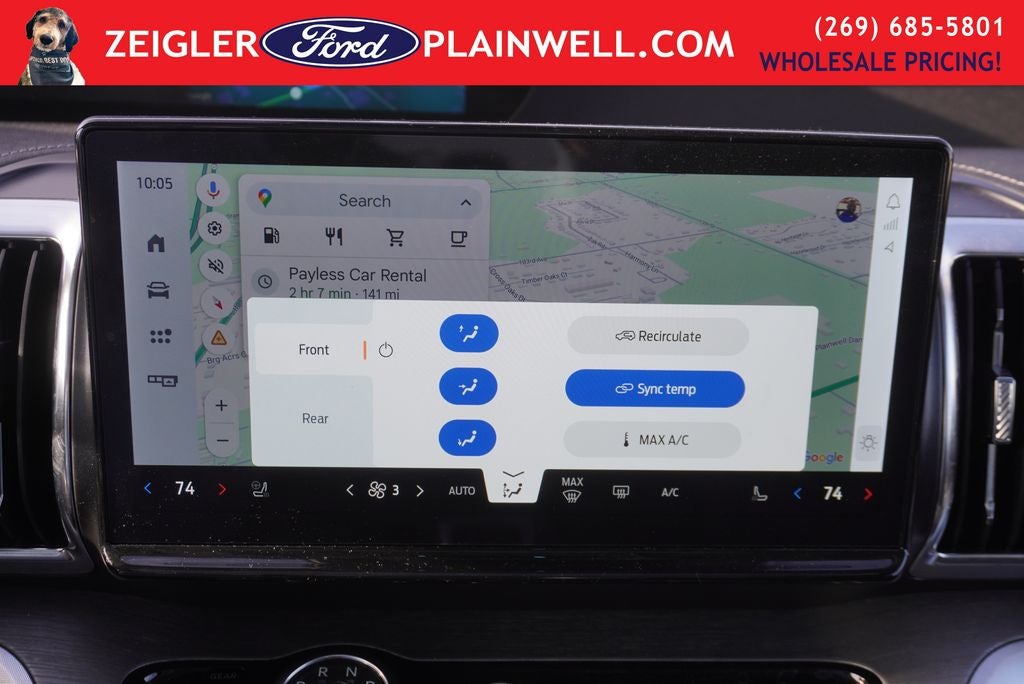 2025 Ford Expedition Platinum Panoramic Roof Heated Ventilated Memory Seats Co P