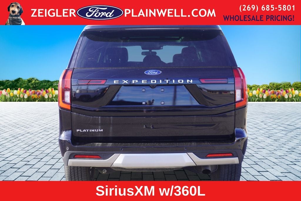 2025 Ford Expedition Platinum Panoramic Roof Heated Ventilated Memory Seats Co P