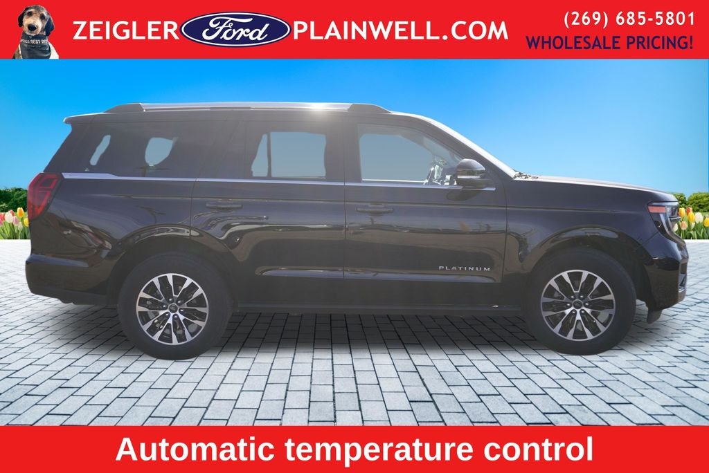 2025 Ford Expedition Platinum Panoramic Roof Heated Ventilated Memory Seats Co P