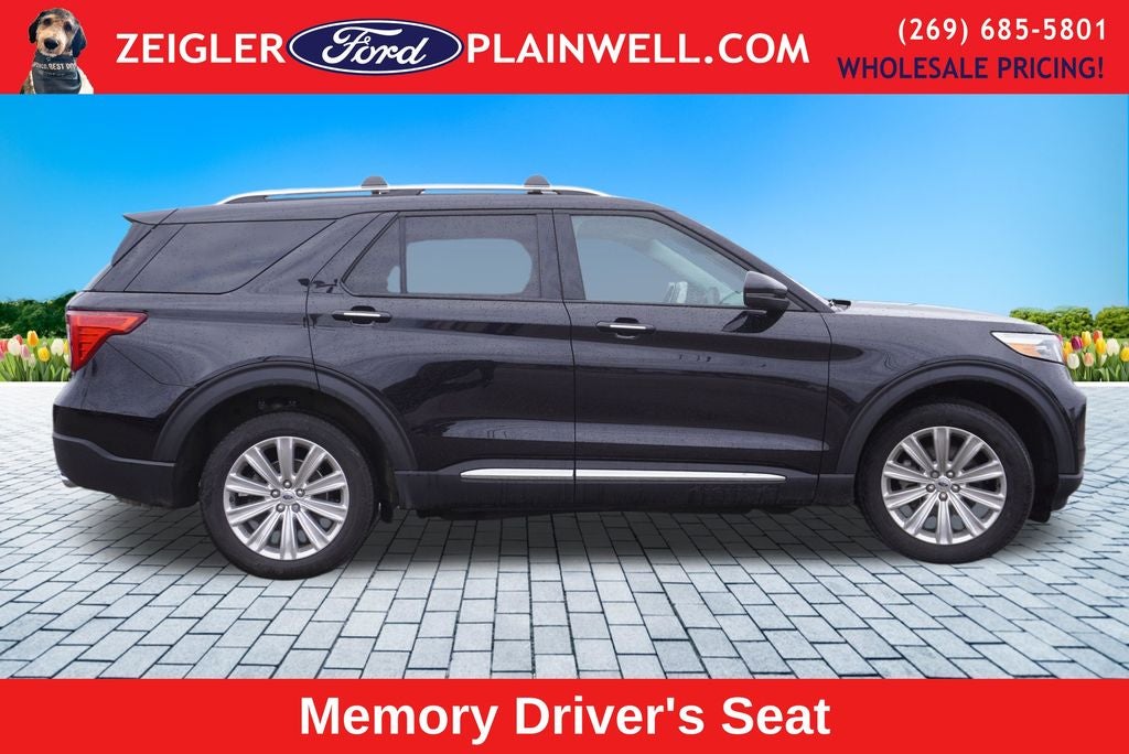 2023 Ford Explorer Limited AWD PANORAMIC ROOF HEATED LEATHER & STEERING REAR