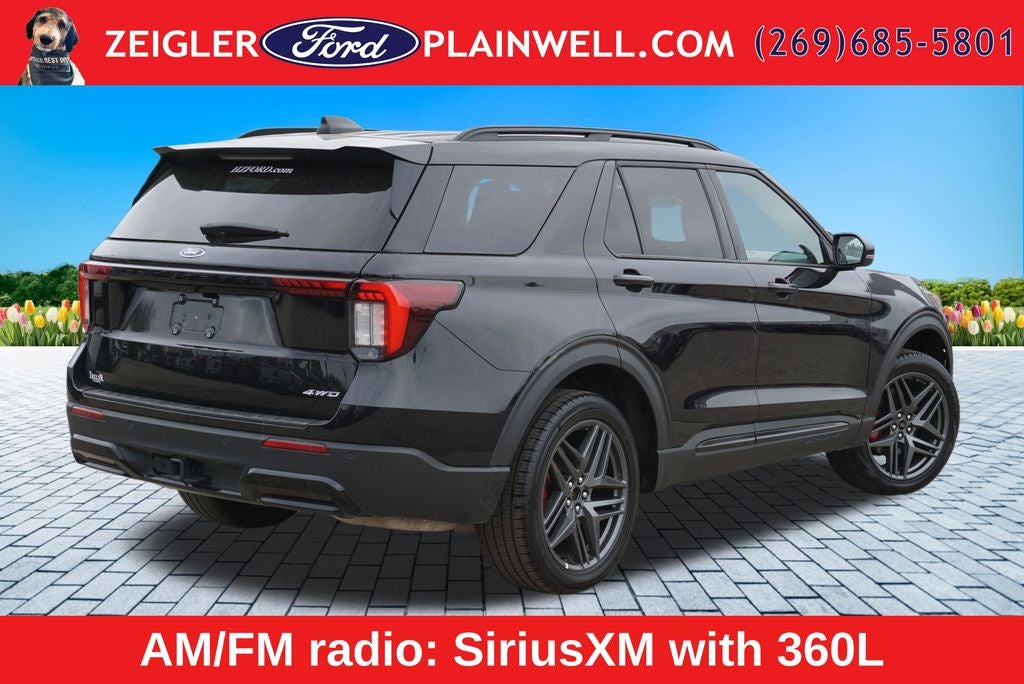 2025 Ford Explorer ST-Line Street Pack Performance Brakes Rear Camera