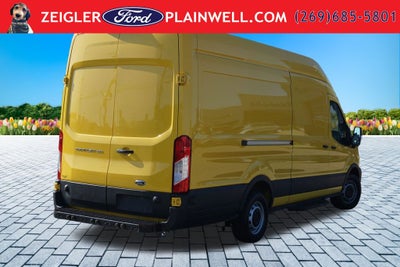 2022 Ford Transit-250 Base High Roof Extended Yellow Cargo Van Navigation R C