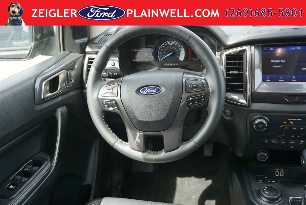 2020 Ford Ranger Lariat Crew Cab 4x4 Leather Nav Rear Camera