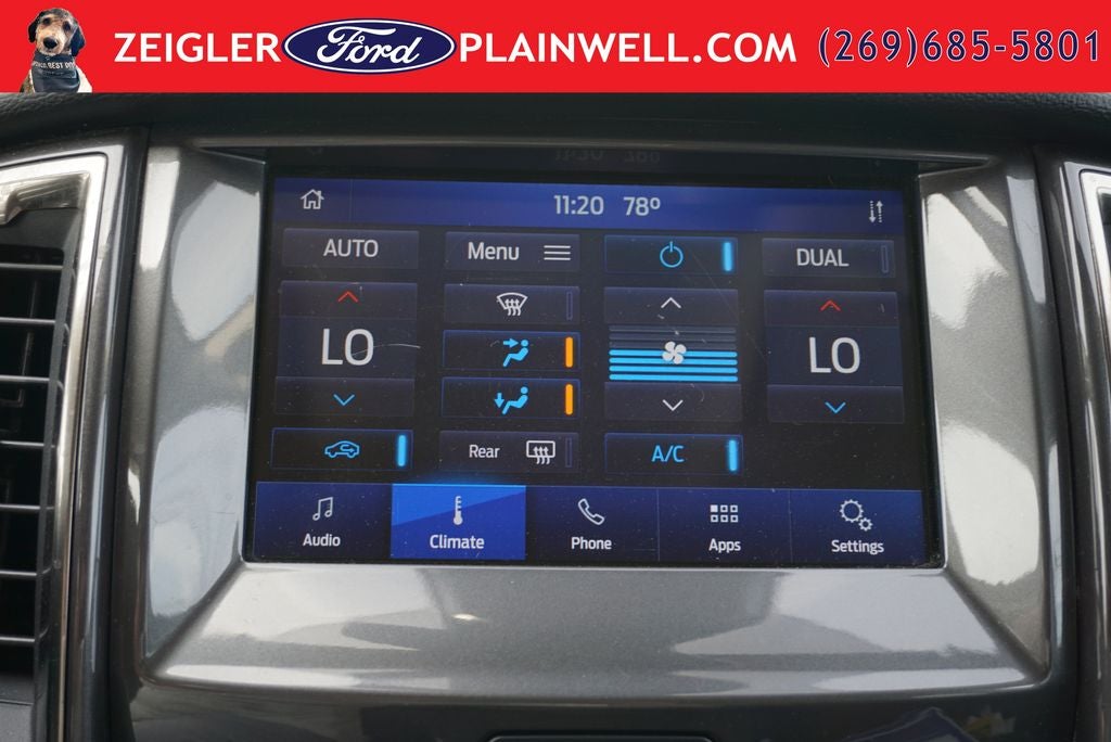 2020 Ford Ranger Lariat Crew Cab 4x4 Leather Nav Rear Camera