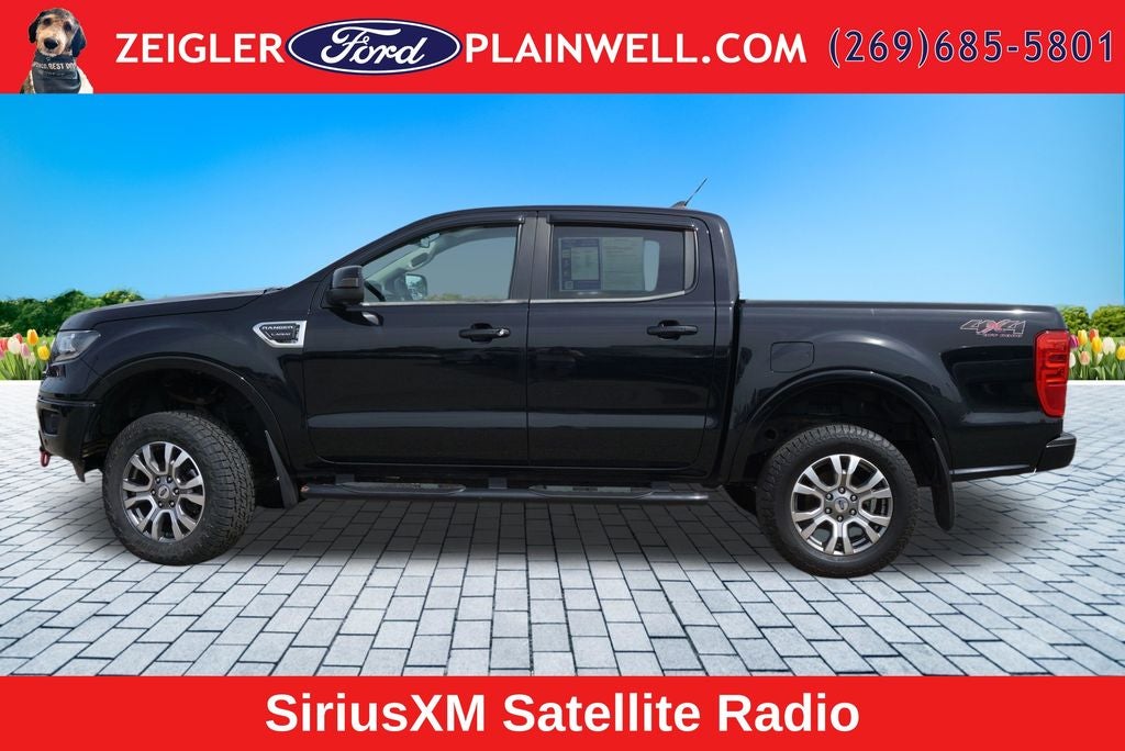 2020 Ford Ranger Lariat Crew Cab 4x4 Leather Nav Rear Camera