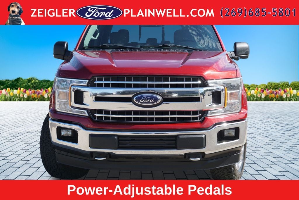 2018 Ford F-150 XLT CREW CAB 4X4 5.0L V8 TOW PKG HEATED SEATS