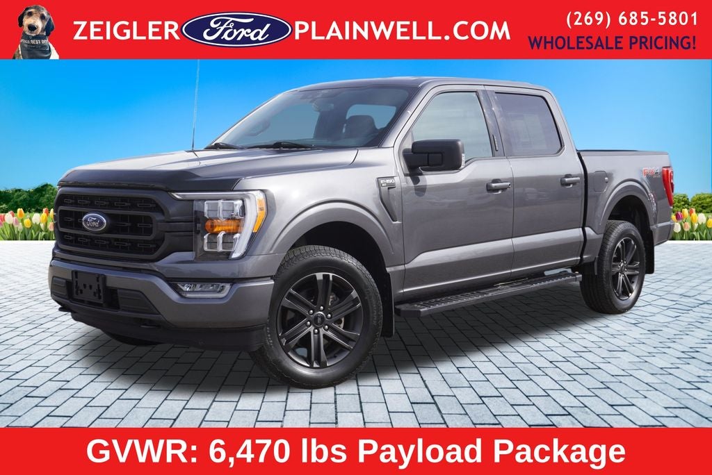 2022 Ford F-150 XLT CREW CAB FX4 OFF ROAD SPORT PACKAGE 20" DARK ALLOY