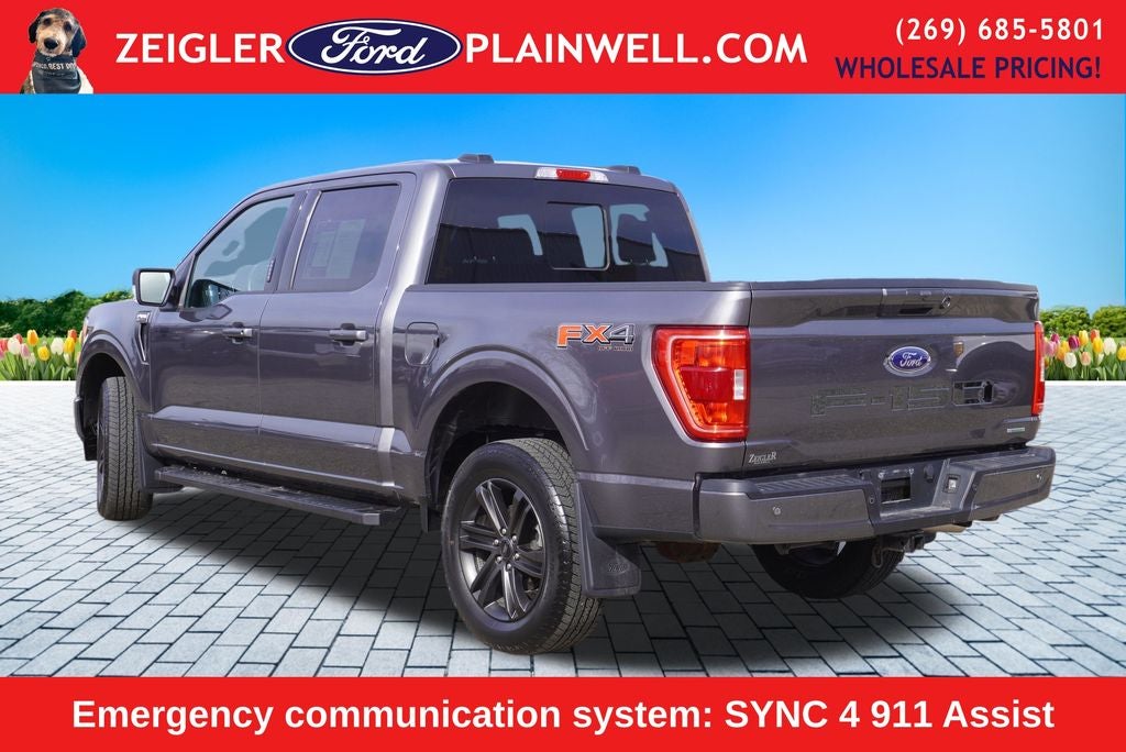 2022 Ford F-150 XLT CREW CAB FX4 OFF ROAD SPORT PACKAGE 20" DARK ALLOY