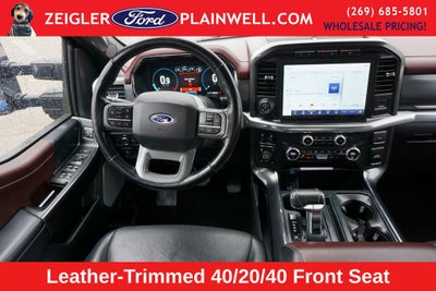 2021 Ford F-150 Lariat FX4 Heated Cooled Leather Nav 360 Camera Trailer T