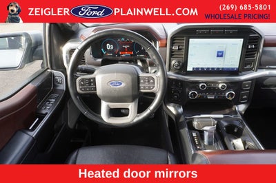 2021 Ford F-150 Lariat CREW CAB 4X4 LEATHER NAVIGATION PANORAMIC ROOF