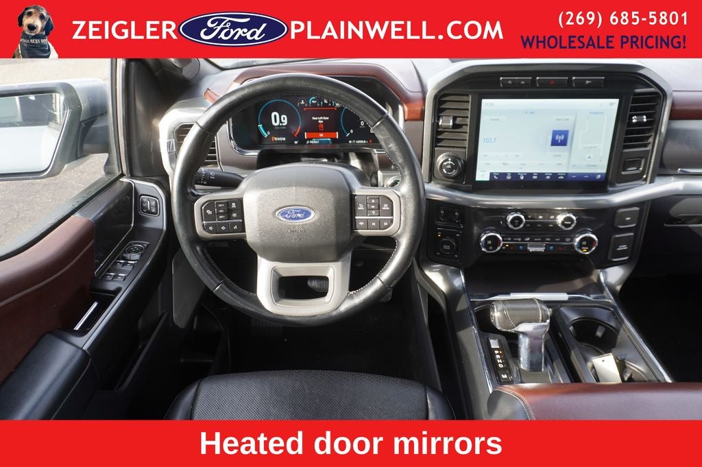 2021 Ford F-150 Lariat CREW CAB 4X4 LEATHER NAVIGATION PANORAMIC ROOF