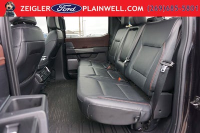 2023 Ford F-150 Lariat Sport Heated Cooled Leather Pano Roof Nav Trailer