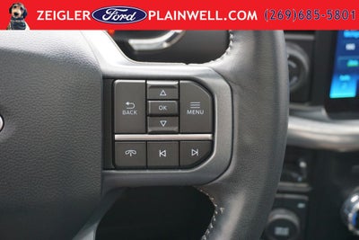 2023 Ford F-150 Lariat Sport Heated Cooled Leather Pano Roof Nav Trailer
