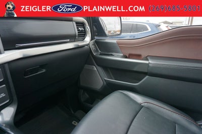 2023 Ford F-150 Lariat Sport Heated Cooled Leather Pano Roof Nav Trailer