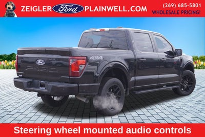2024 Ford F-150 STX CREW CAB STX BLACK APPEARANCE PKG 20" WHEELS REAR
