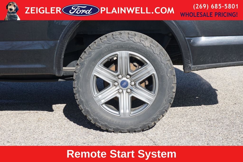 2019 Ford F-150 XLT Crew Cab FX4 Sport Appearance Max Tow 20" Wheels L