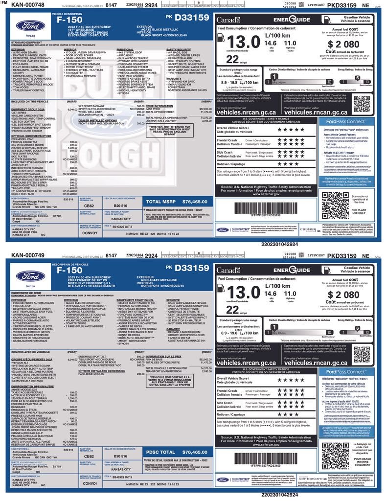 2023 Ford F-150 XL