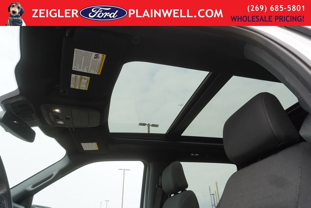 2023 Ford F-150 XLT HYBRID TWIN PANEL ROOF 20 ' BLACK ALLOYS REAR SLID