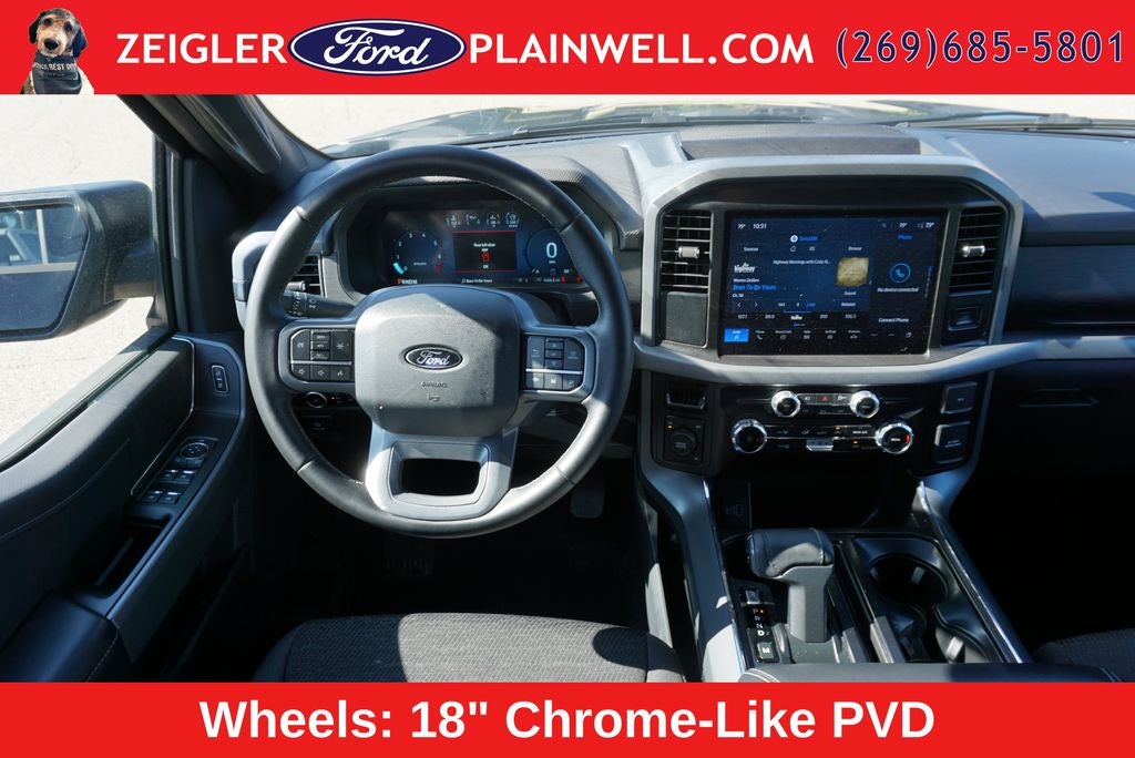 2025 Ford F-150 XLT Black Apoearance Pkg 3.5L Ecoboost Blis Rear Camer