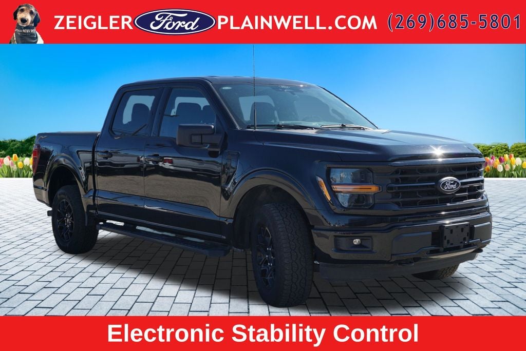 2025 Ford F-150 XLT Black Apoearance Pkg 3.5L Ecoboost Blis Rear Camer