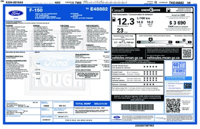 2026 Ford F-150 Lariat BLACK APPEARANCE PKG TWIN PANEL ROOF 20" BLACK WH