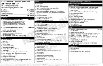 2023 Chevrolet Colorado Z71