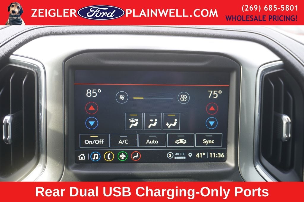 2021 Chevrolet Silverado 1500 RST Crew Cab 4x4 V8 5.3 Liter Leather