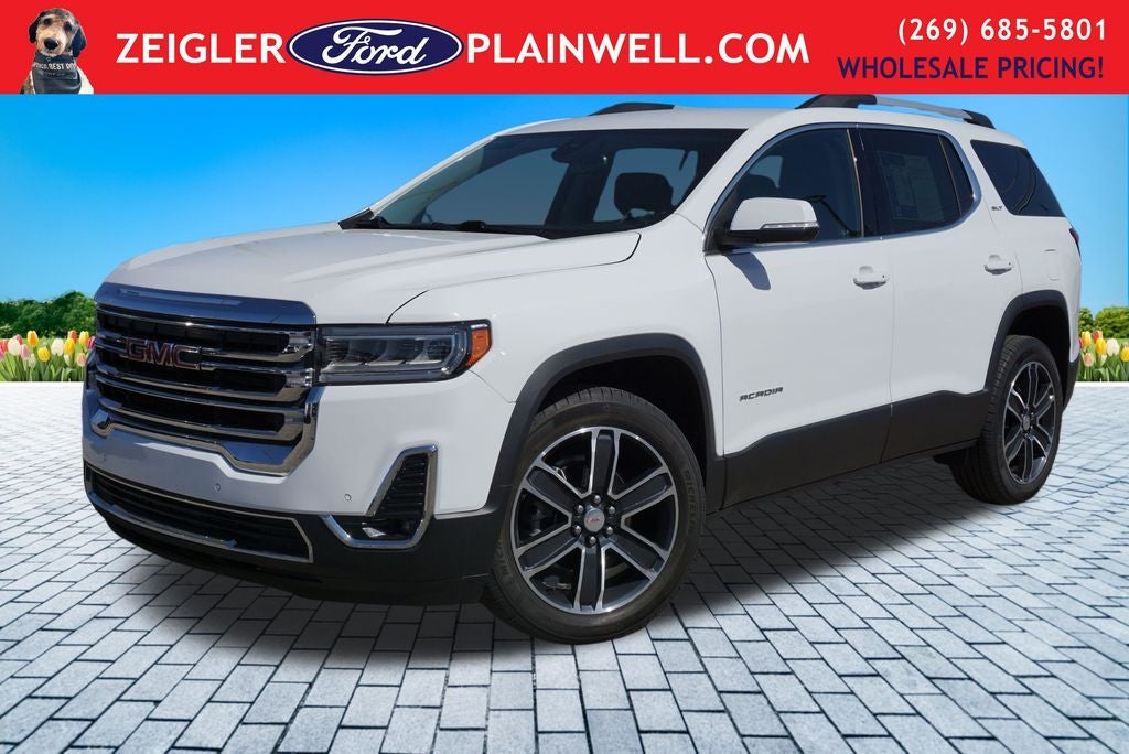 2023 GMC Acadia SLT LUX PREFERED PKG NAV LEATHER 3RD ROW R CAMERA