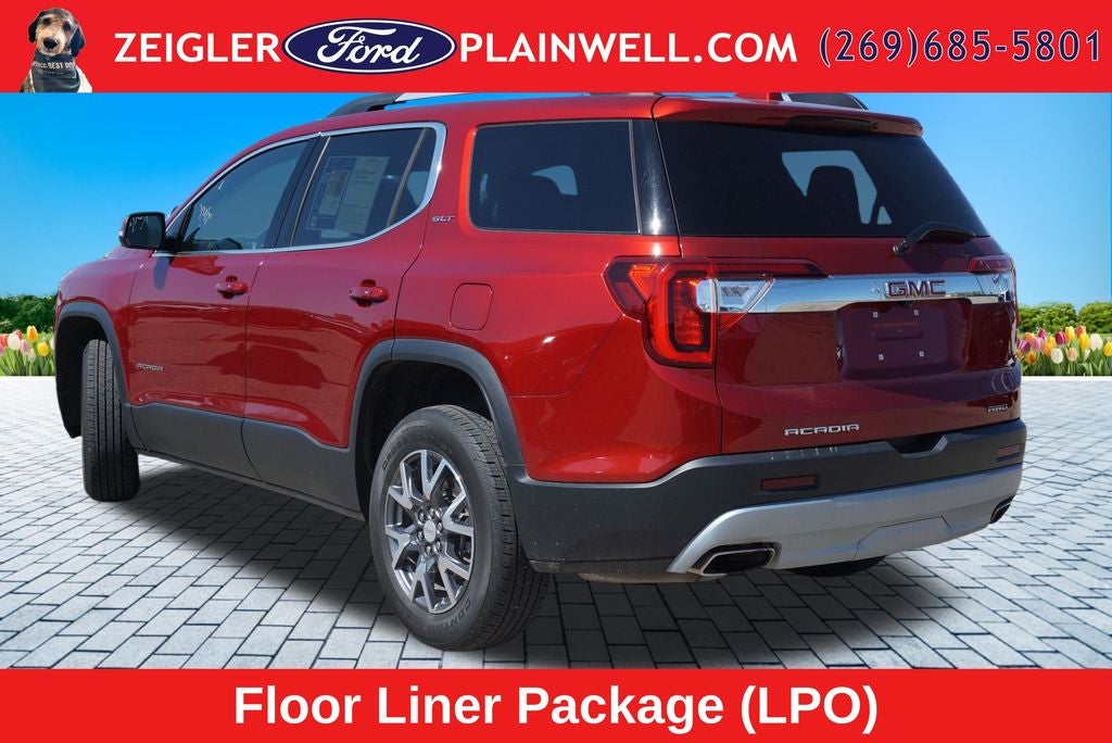 2023 GMC Acadia SLT HD CAMERA LANE KEEPING BLIS 3RD ROW SEAT 4X4